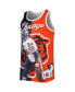 Men's Walter Payton Navy, Orange Chicago Bears Retired Player Graphic Tank Top Navy, Orange, S - фото #3