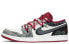 Фото #1 товара 【定制球鞋】 Jordan Air Jordan 1 Mid 国风 云墨 解构 中帮 复古篮球鞋 男款 黑白灰 / Кроссовки Jordan Air Jordan 553558-163