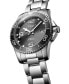 ფოტო #2 პროდუქტის Men's Swiss Automatic HydroConquest Stainless Steel Bracelet Watch 41mm