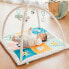 EUREKAKIDS Baby gym and play mat with 3 dolls included