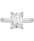 Кольцо Badgley Mischka Certified Emerald-Cut ENG