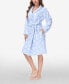 Women's Printed Plush Robe