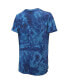 Фото #4 товара Women's Threads Blue New York Rangers Boyfriend Tie-Dye Tri-Blend T-shirt