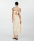 ფოტო #5 პროდუქტის Women's Side Slits Embroidered Dress