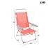 AKTIVE Beach Low Recliner Aluminum Chair