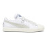 Фото #1 товара Puma Rhuigi X Clyde Q3 Lace Up Mens White Sneakers Casual Shoes 39330501