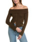 Фото #1 товара Serenette Button Front Wool-Blend Sweater Women's Brown Os