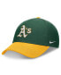Фото #1 товара Men's Green/Gold Oakland Athletics Evergreen Club Performance Adjustable Hat
