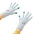 Фото #1 товара Ciepłe rękawiczki zimowe dotykowe do telefonu damskie zielone