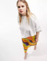 Фото #4 товара ASOS DESIGN Curve satin bias midi skirt in bright tie dye print