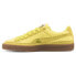 Фото #3 товара Puma Sponge X Suede Lace Up Mens Yellow Sneakers Casual Shoes 39100801