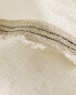 Фото #5 товара Frayed linen tablecloth