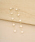 ფოტო #7 პროდუქტის Imitation Pearls Earrings Dripping in 18K Gold Plating
