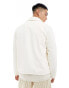 Hollister cord coach jacket in cream