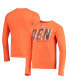 ფოტო #2 პროდუქტის Men's Orange Denver Broncos Combine Authentic Static Abbreviation Long Sleeve T-shirt