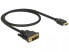 Фото #1 товара Delock 85581 - 0.5 m - HDMI Type A (Standard) - DVI-D - Male - Male - Straight