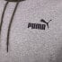 Фото #3 товара Puma Colorblocked Lounge Pullover Hoodie Mens Grey Casual Outerwear 67271403