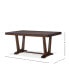 Фото #6 товара Bluffton Heights Brown Transitional Dining Table