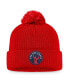 Фото #1 товара Men's Alexander Ovechkin Red Washington Capitals 802 Career Goals Cuffed Knit Hat with Pom