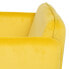 Фото #4 товара Кресло Жёлтый Чёрный 100 % полиэстер 76 x 64 x 77 cm