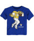 ფოტო #1 პროდუქტის Toddler Boys and Girls Royal Los Angeles Rams Stiff Arm T-shirt
