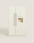 Children’s wooden double door fridge toy