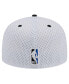 Фото #2 товара Men's White, Black Orlando Magic Throwback 2Tone 59FIFTY Fitted Hat