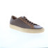 Фото #3 товара TCG Kennedy TCG-AW19-KEN-PLK Mens Brown Leather Lifestyle Sneakers Shoes