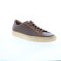 TCG Kennedy TCG-AW19-KEN-PLK Mens Brown Leather Lifestyle Sneakers Shoes