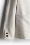 Фото #7 товара Slim Fit Unconstructed Linen Jacket