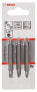 Bosch 3tlg. Doppelklingen-Set PH1, PZ1, S 0,6x4,5; PH2, PZ2, S 1,0x5,5; 60 mm