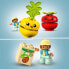 Фото #16 товара LEGO 10982 DUPLO My First Fruit and Vegetable Tractor, Farm Set, Sorting and Stacking Toy for Babies and Toddlers Aged 1.5 to 3 Years, Educational Toy