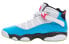 Air Jordan 6 Rings Light Blue Fury CK0018-100 Sneakers