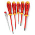 Insulated screwdriver set Ergonic VDE + tester Felo 41396398 - 6pcs