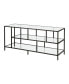 Фото #2 товара Winthrop TV Stand with Glass Shelves