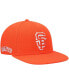 ფოტო #1 პროდუქტის Men's Orange San Francisco Giants City Connect Captain Snapback Hat