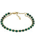 ფოტო #1 პროდუქტის All Stacked Up Malachite Beaded Bracelet