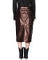 Walter Baker Glynice Leather Midi Skirt Women's