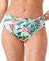 Фото #1 товара Tommy Bahama 299642 Women's Twist-High-Waist Bikini Bottoms Swimwear Size M