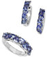 ფოტო #5 პროდუქტის EFFY® Tanzanite Trillion Ring (2-1/20 ct. t.w.) in Sterling Silver