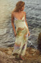 Фото #2 товара Платье из прозрачной ткани с принтом ZARA