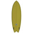 TSA Element Twin Fish Mustard 3F Future 6´2´´ Surfboard 187.9 cm - фото #3