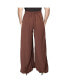 ფოტო #2 პროდუქტის Plus Size High Rise Palazzo Wide Leg Pants