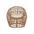 Garden chair Home ESPRIT Bamboo Rattan 70 x 70 x 74 cm