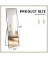 Фото #7 товара Зеркало напольное полноразмерное Simplie Fun для ванной комнаты, спальни, магазина одежды. Настенное. 65" 23.2"