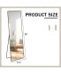 Фото #7 товара floor standing full-length mirror. wall mirror, bathroom makeup mirror, bedroom foyer, clothing store, wall mounted. 65 " 23.2"