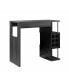 Фото #1 товара Bar Table Distressed Grey Black