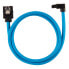 Фото #2 товара Corsair CC-8900285 - 0.6 m - SATA III - Male/Male - Black - Blue - Straight - Straight