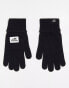 Фото #2 товара Reebok Training knitted gloves in black