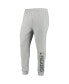 Men's Heathered Gray Green Bay Packers Jogger Pants